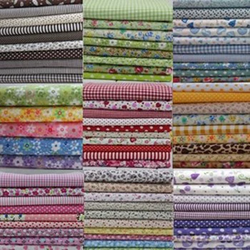 94pcs rôzne vzory 10 patchwork skupiny bavlnená tkanina prešívanie Kvet DIY materiál deky deti Dobrej Kvality Šialené Ceny