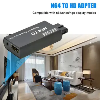 Pre NGC/SNES/N64 Na kompatibilný s HDMI Prevodník Adaptér Pre Nintend 64 Pre GameCube Plug And Play, Plný Digitálny Kábel M4M9